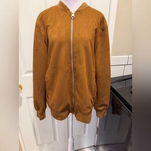 Porter & Ash Brown Zippered Jacket